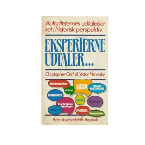 Eksperterne udtaler af Christopher Cerf og Victor Navasky (bog)