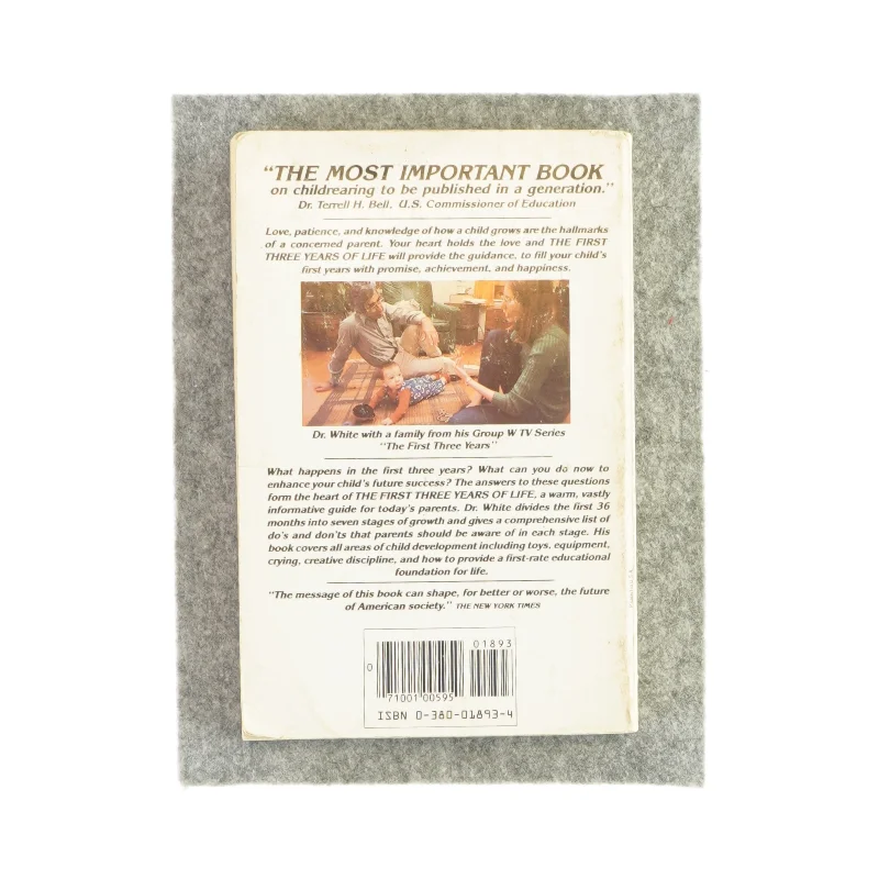 The first three years of life af Burton L. White (bog)