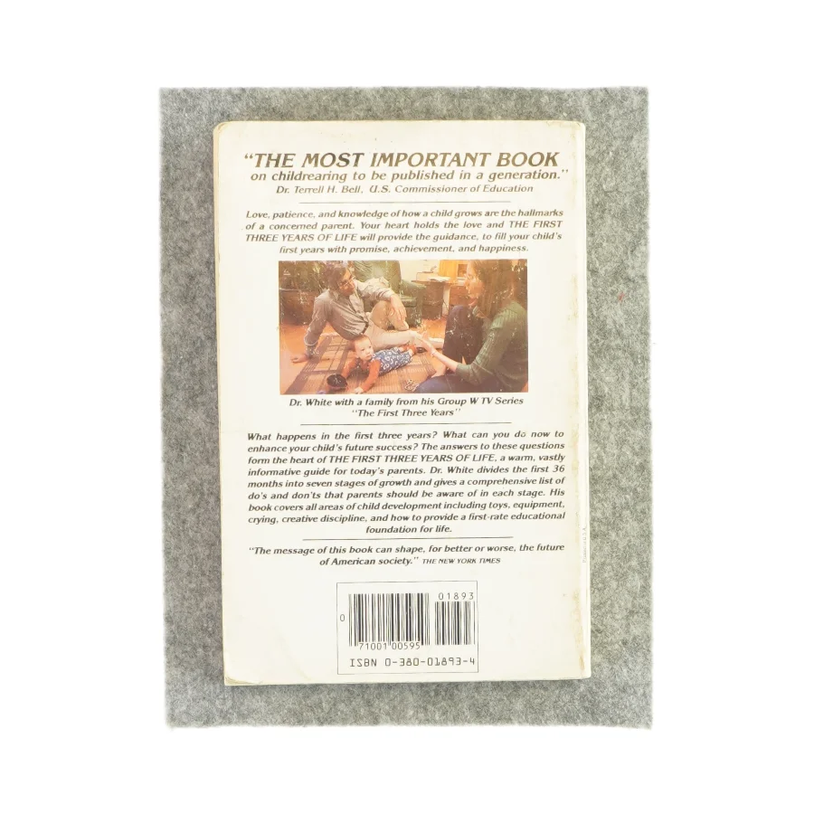 The first three years of life af Burton L. White (bog)