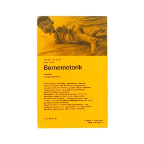 Børnenes motorik af Birthe Servais Bentsen (bog)