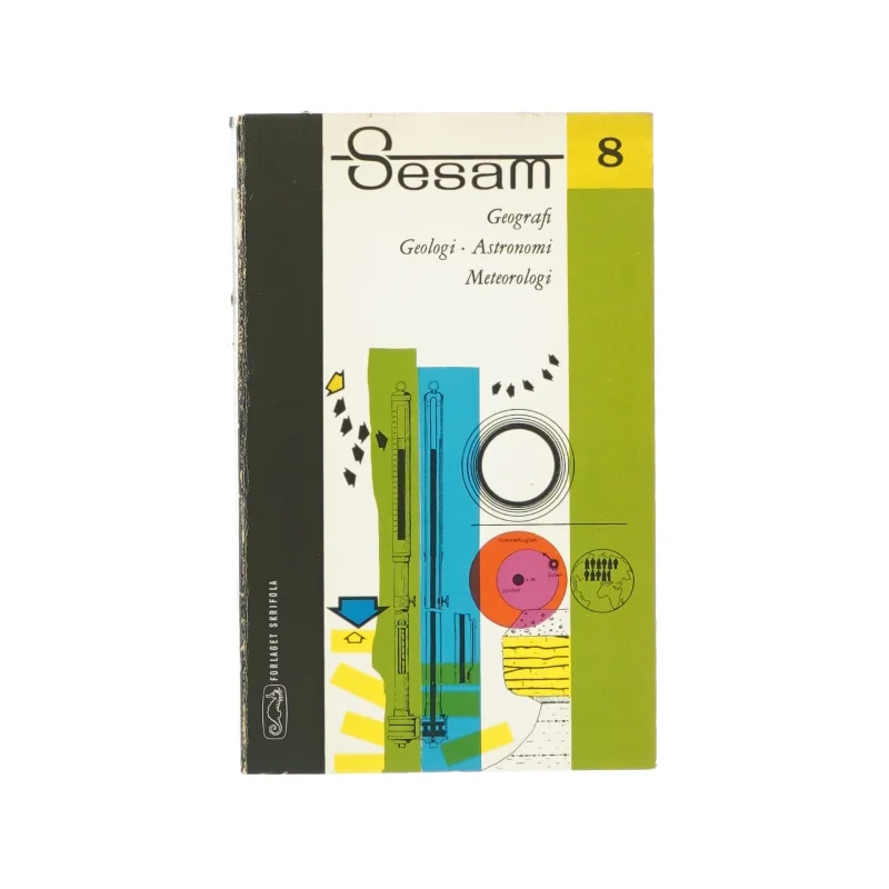 Sesam 8 - geografi, geologi, astronomi og meteorologi (bog)