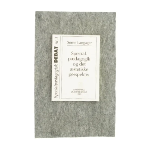 Specialpædagogik og det æstetiske perspektiv (bog) 