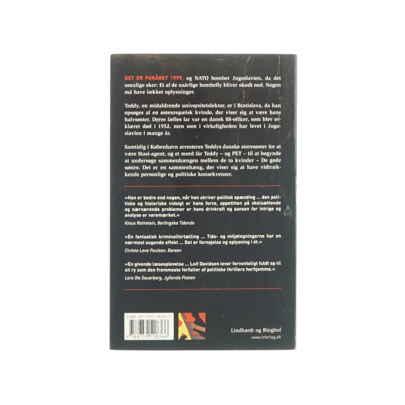 De gode søstre af Leif Davidsen (bog)