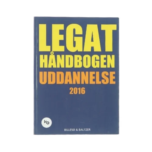 Legat håndbogen uddannelse 2016 (bog)