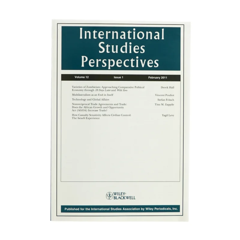 International studies perspectives af Wiley-Backwell (Bog)(Engelsk)