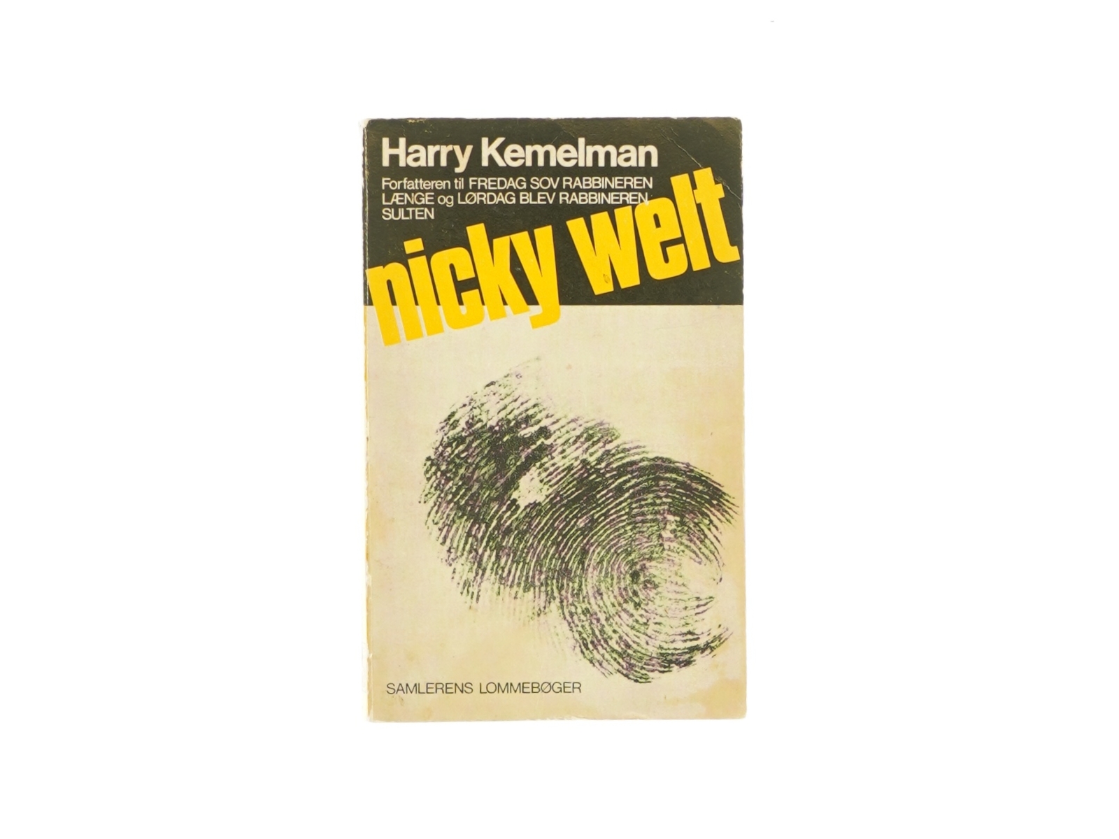 Nicky Welt af Harry Kemelman (bog)