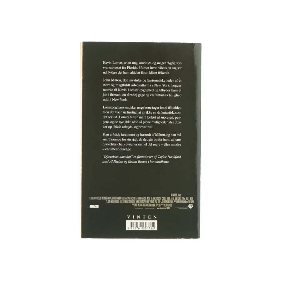 Djævelens advokat af Andrew Neiderman (bog)