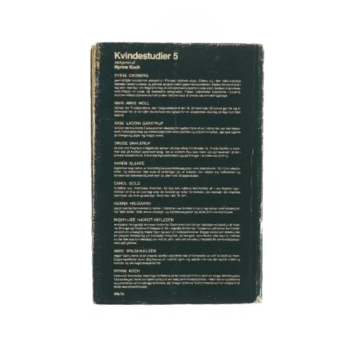 Kvindestudier 5, utopi og subkultur (bog)