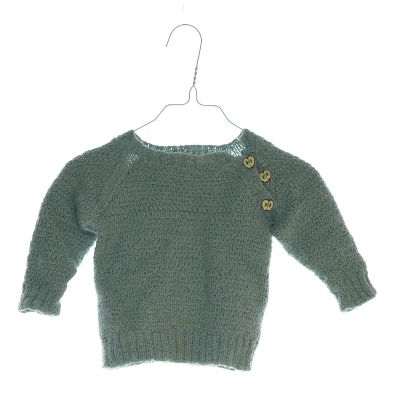 Strikket sweater (str. ca. 18 måneder)