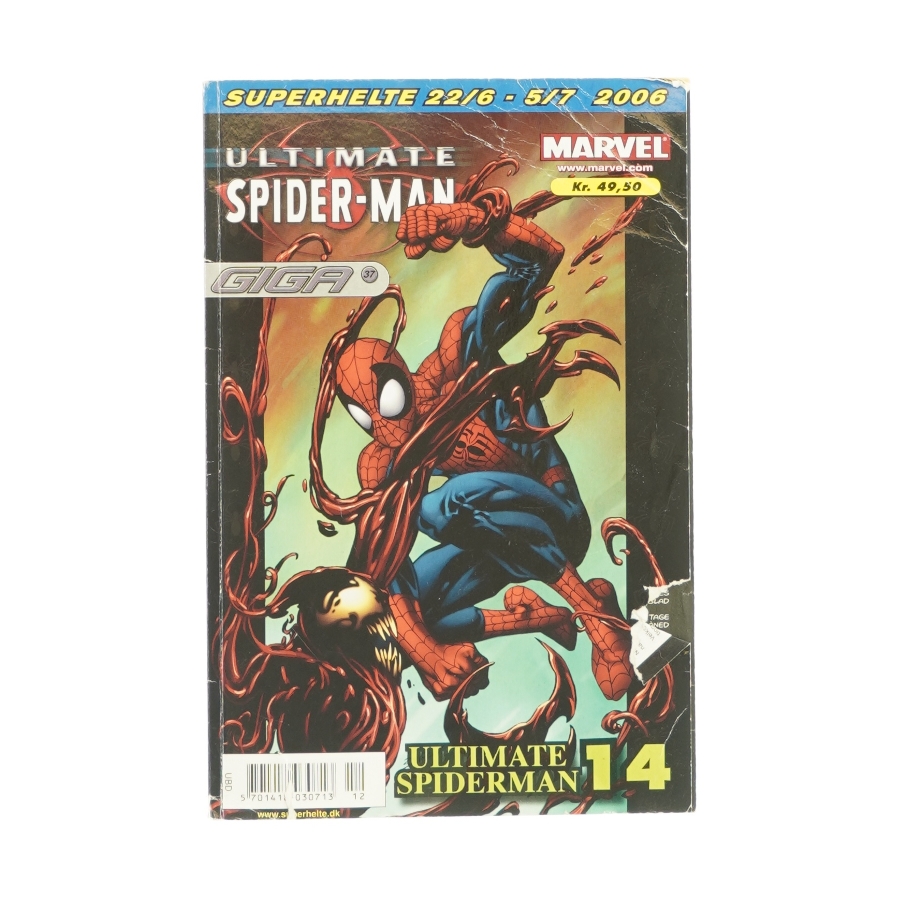 Spiderman tegneserie