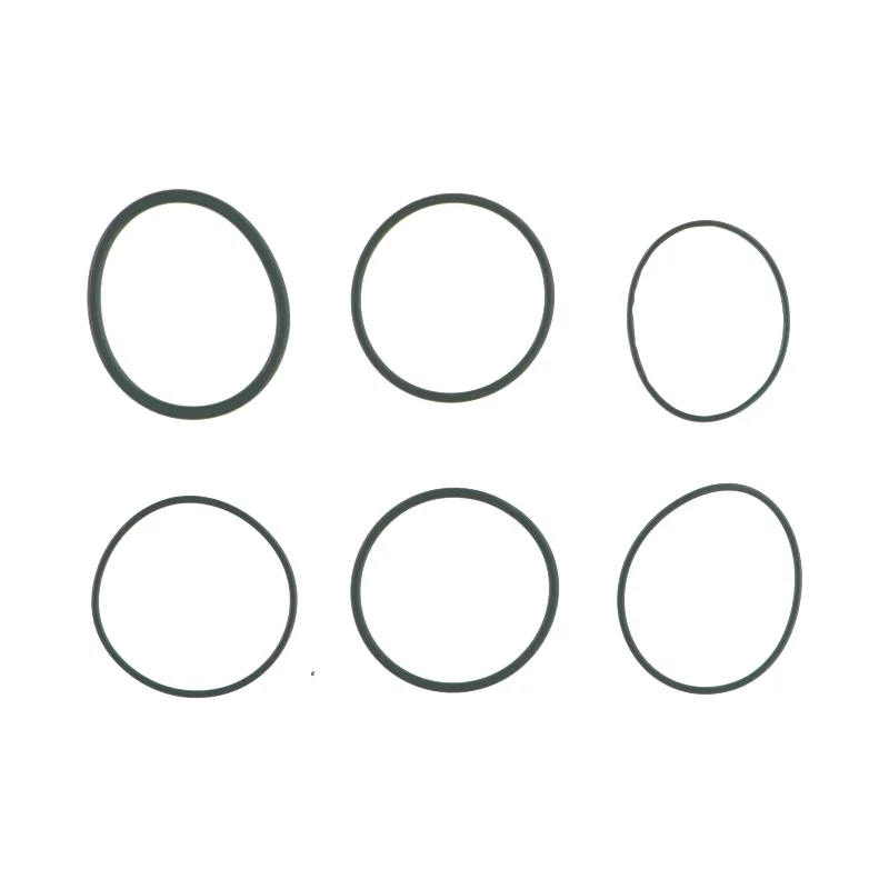 Sorte plastik armbånd (6 stk)