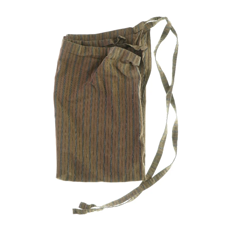 Forklæde med striber