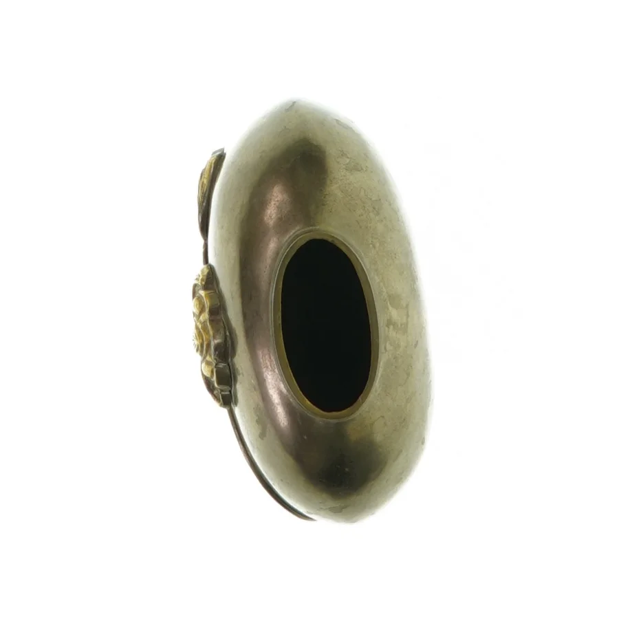 Metal Vase med mønster