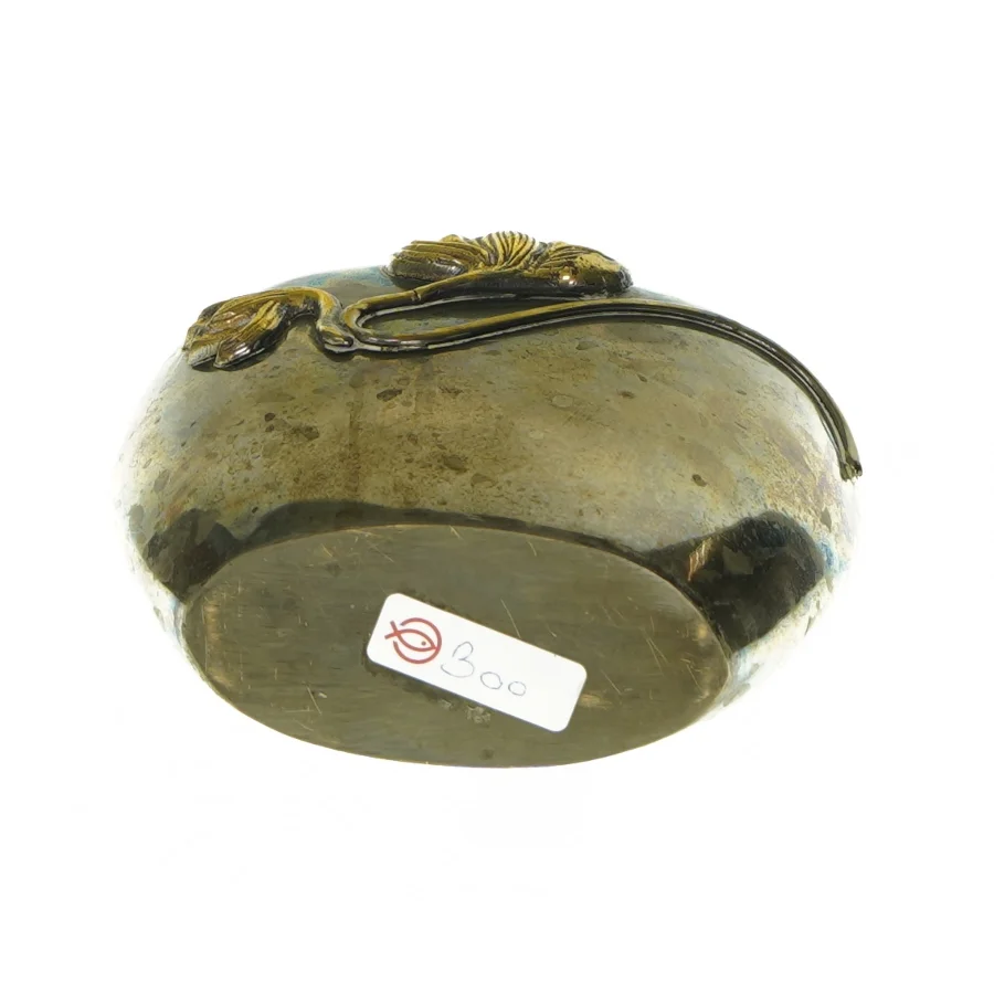 Metal Vase med mønster