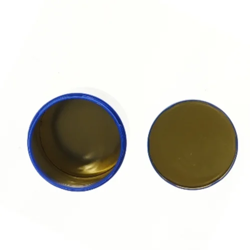 Dekorativ metalbeholder (str. Ø 11,5 cm længde 15 cm)