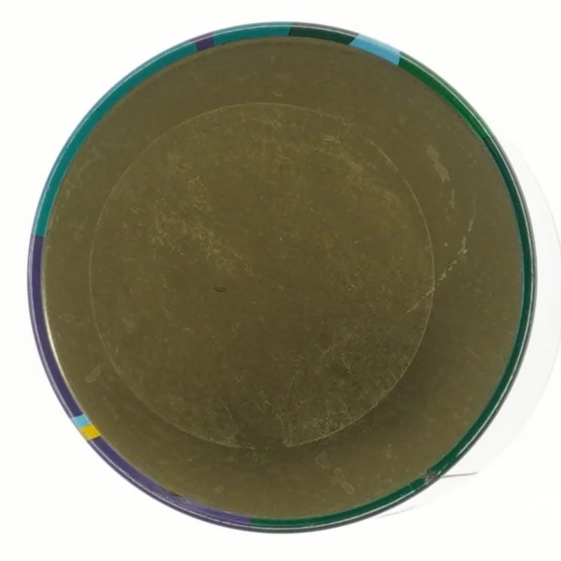 Dekorativ metalbeholder (str. Ø 11,5 cm længde 15 cm)