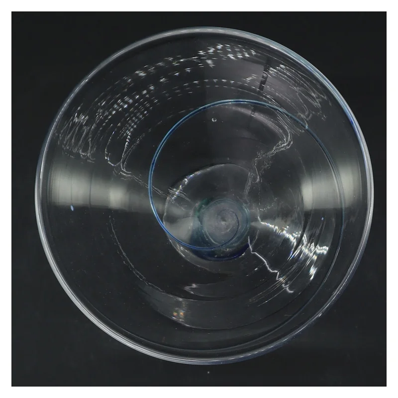 Cocktailglas med spiral (str. Ø 12,5 cm længde 16 cm)