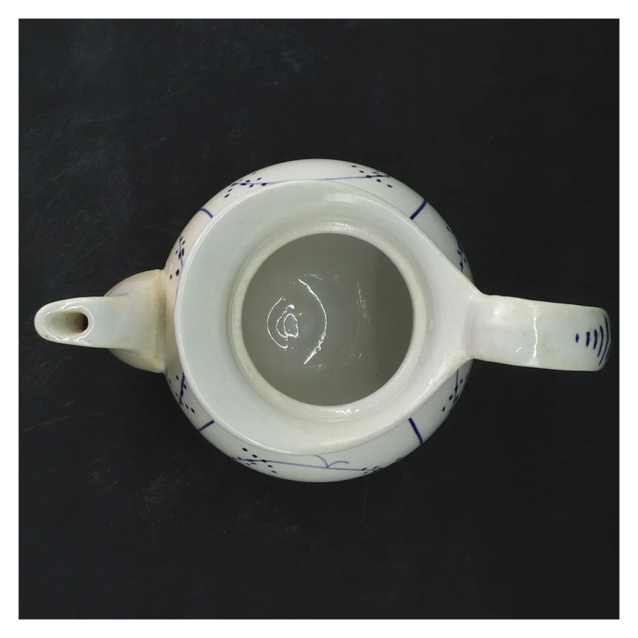 Porcelæns kaffekande med låg fra Villeroy & Boch (str. 11 cm)