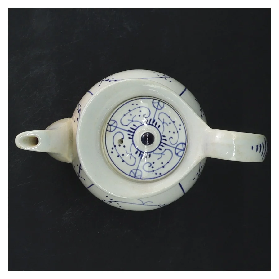 Porcelæns kaffekande med låg fra Villeroy & Boch (str. 11 cm)