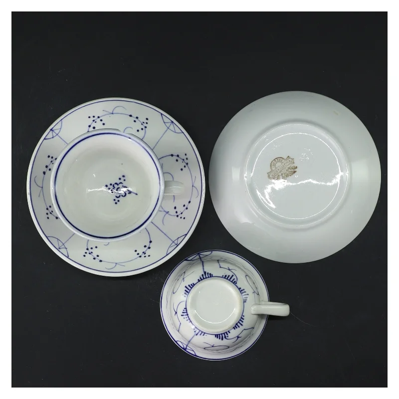 Villeroy & Boch kaffekopper med underkopper (str. Ø 11,5 & 7 cm)