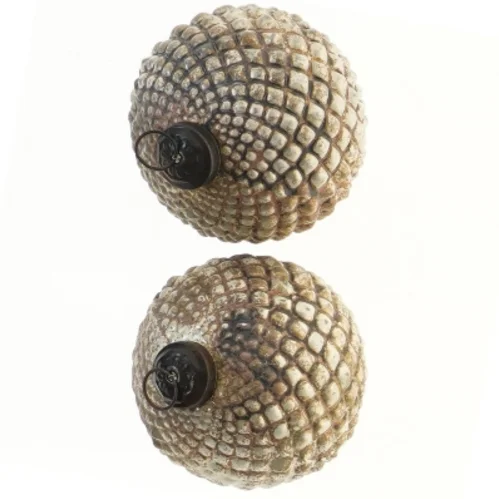 Vintage julekugler (str. Ø 10 cm)