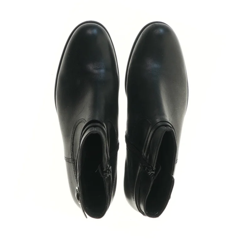 Ankelstøvler i sort læder fra Gabor (str. 37,5 )