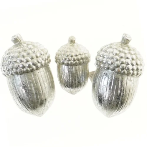 Dekorative agern (str. 12 & 8,5 cm)