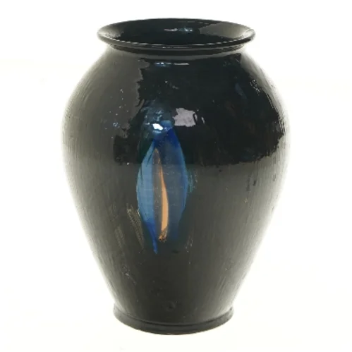 Ulsnes Keramik vase (str. Ø 11 cm længde 22 cm)