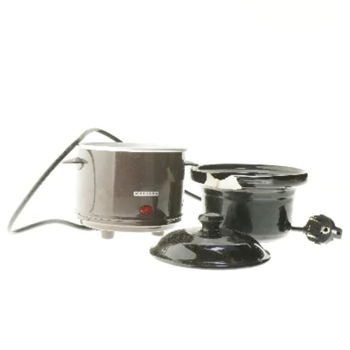 Elektrisk fonduegryde med gafler fra Melissa (str. Ø 14x13 cm)