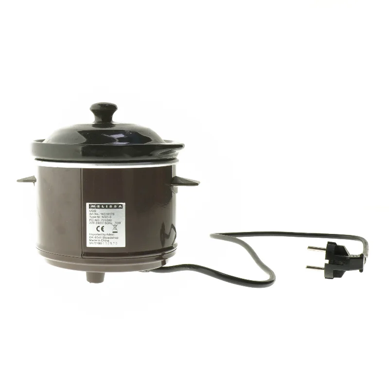 Elektrisk fonduegryde med gafler fra Melissa (str. Ø 14x13 cm)