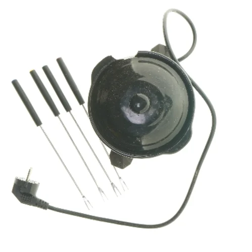 Elektrisk fonduegryde med gafler fra Melissa (str. Ø 14x13 cm)