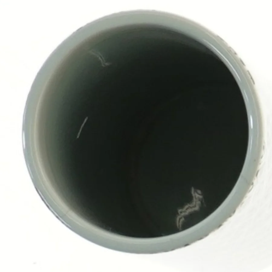 Udgået bjørn wiinblad vase udført hos nymølle Dekorativ vase med kunstnerisk design fra Nymölle (str. 18 cm)