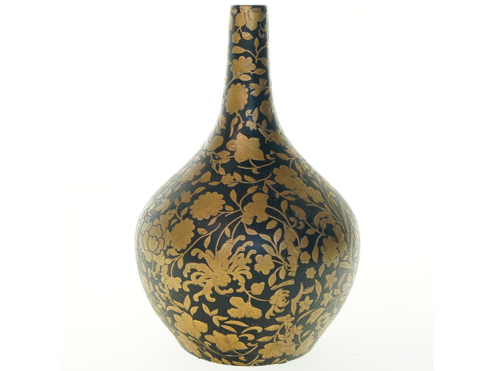 Dekorativ vase med blomstermønster (str. 28x19 cm)