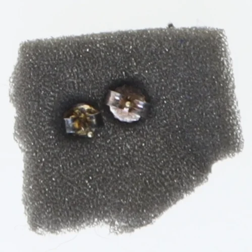 Bernhard hartz magurit Ørestikker  med blomstermotiv (str. 1 cm)