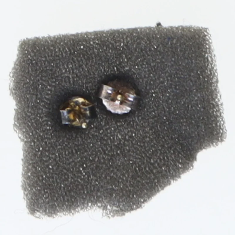 Bernhard hartz magurit Ørestikker  med blomstermotiv (str. 1 cm)