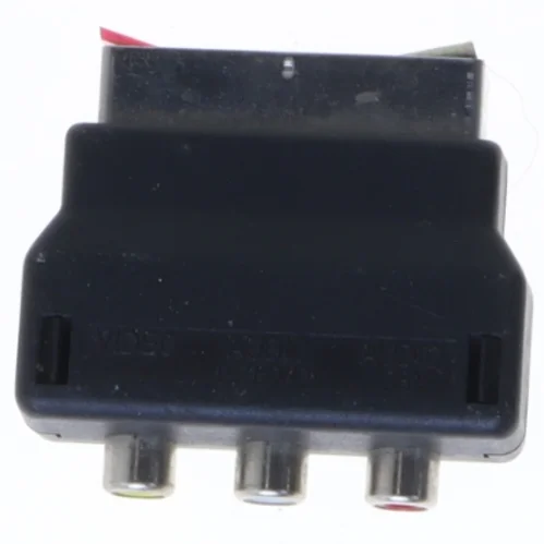 SCART til RCA adapter (str. 6x4,5 cm)