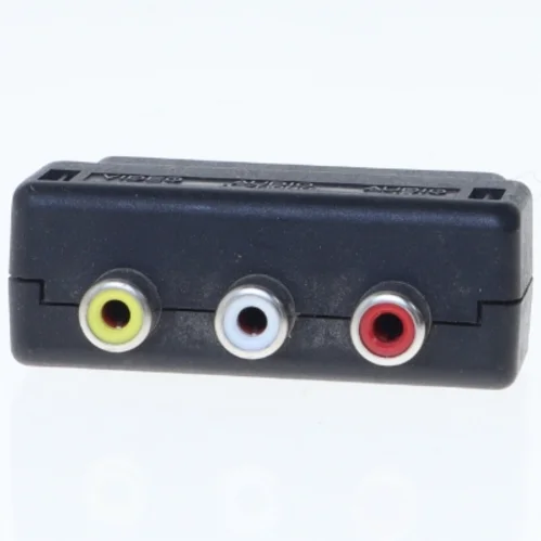 SCART til RCA adapter (str. 6x4,5 cm)