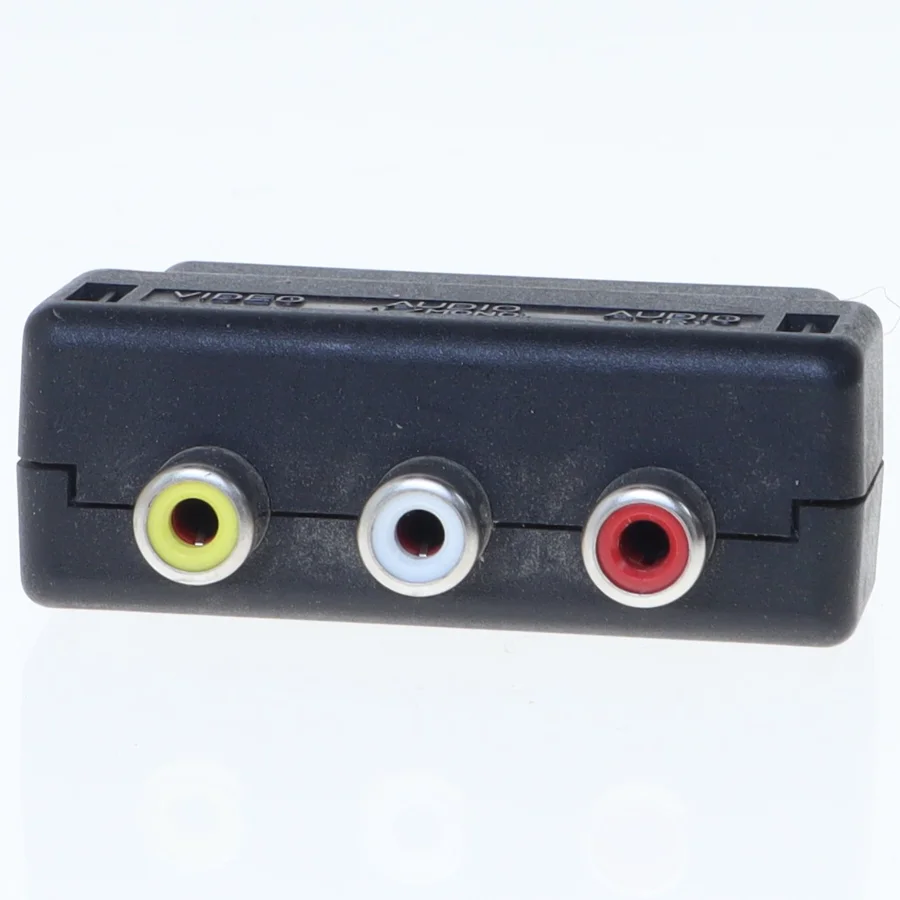 SCART til RCA adapter (str. 6x4,5 cm)