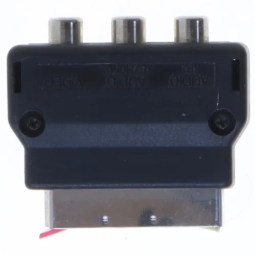 SCART til RCA adapter (str. 6x4,5 cm)