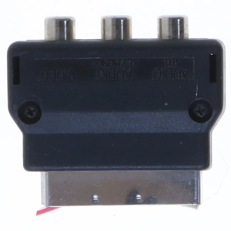 SCART til RCA adapter (str. 6x4,5 cm)
