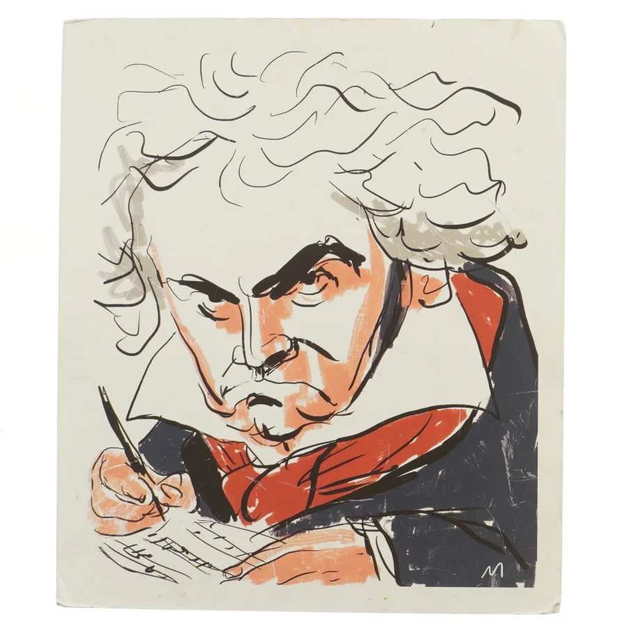 Illustration på lærred (str. 35x30 cm)