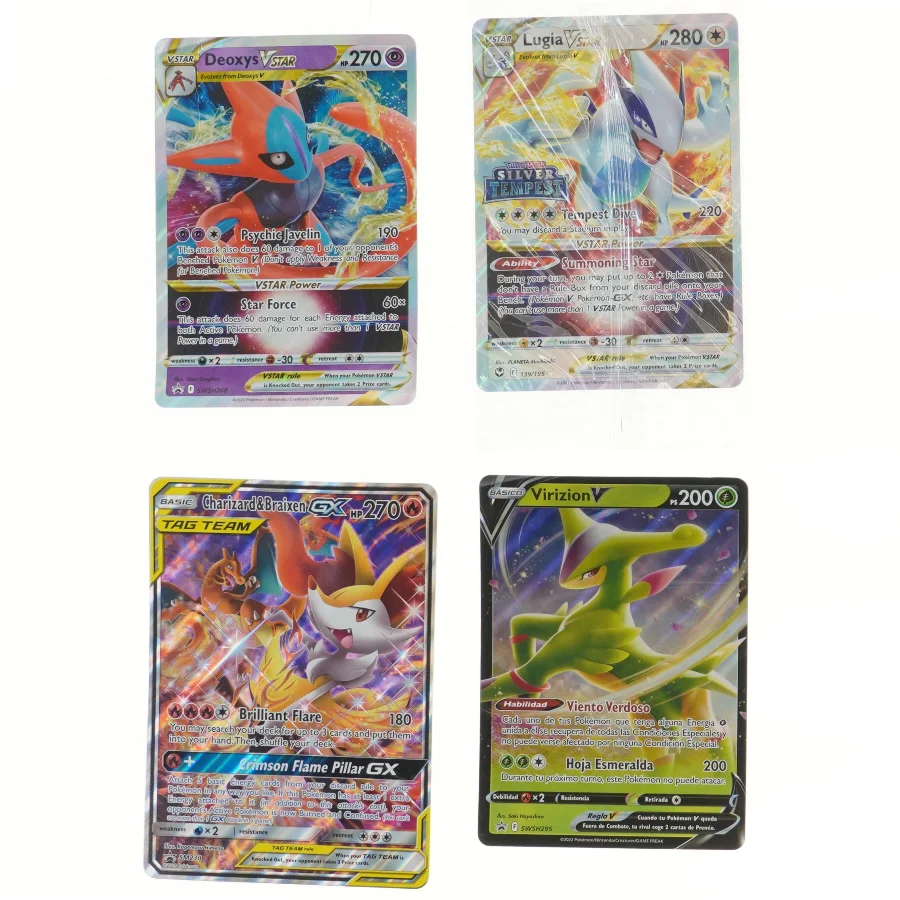 Xxl Pokémon-samlekort (str. 20x14,5 cm)