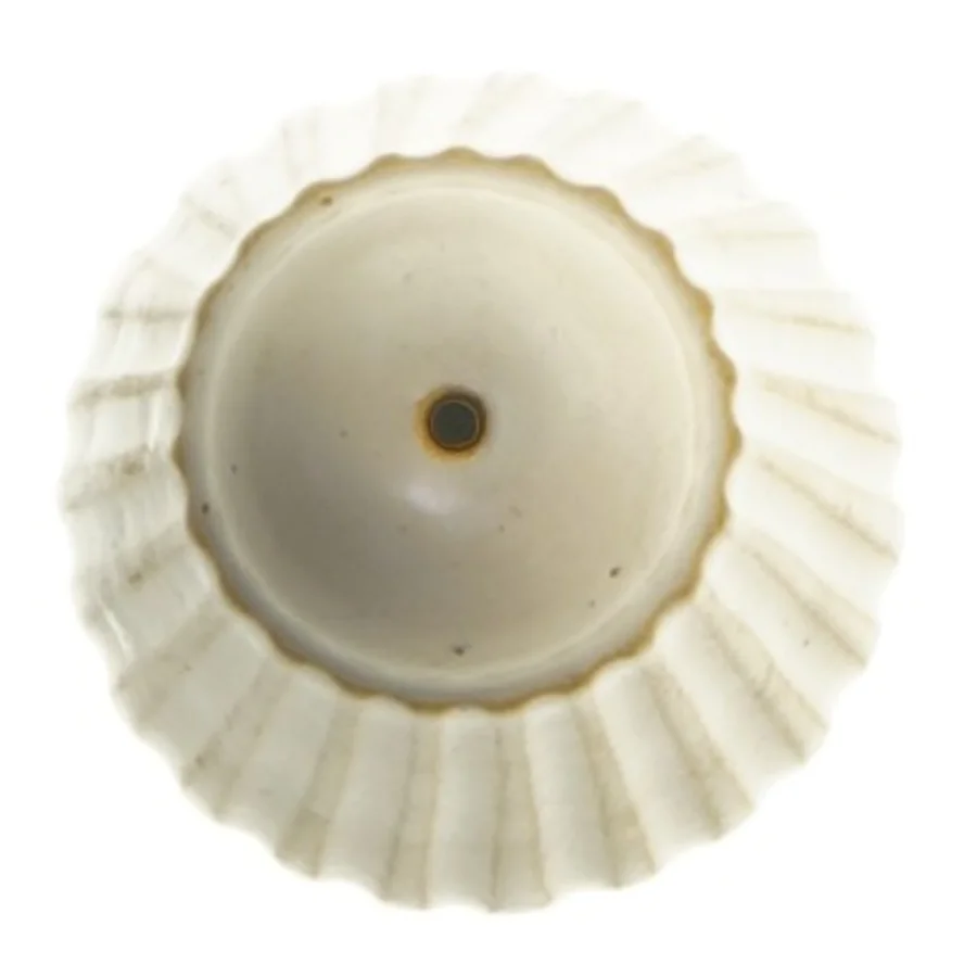 Riflet Keramisk salt- eller peberbøsse (str. 7 cm)