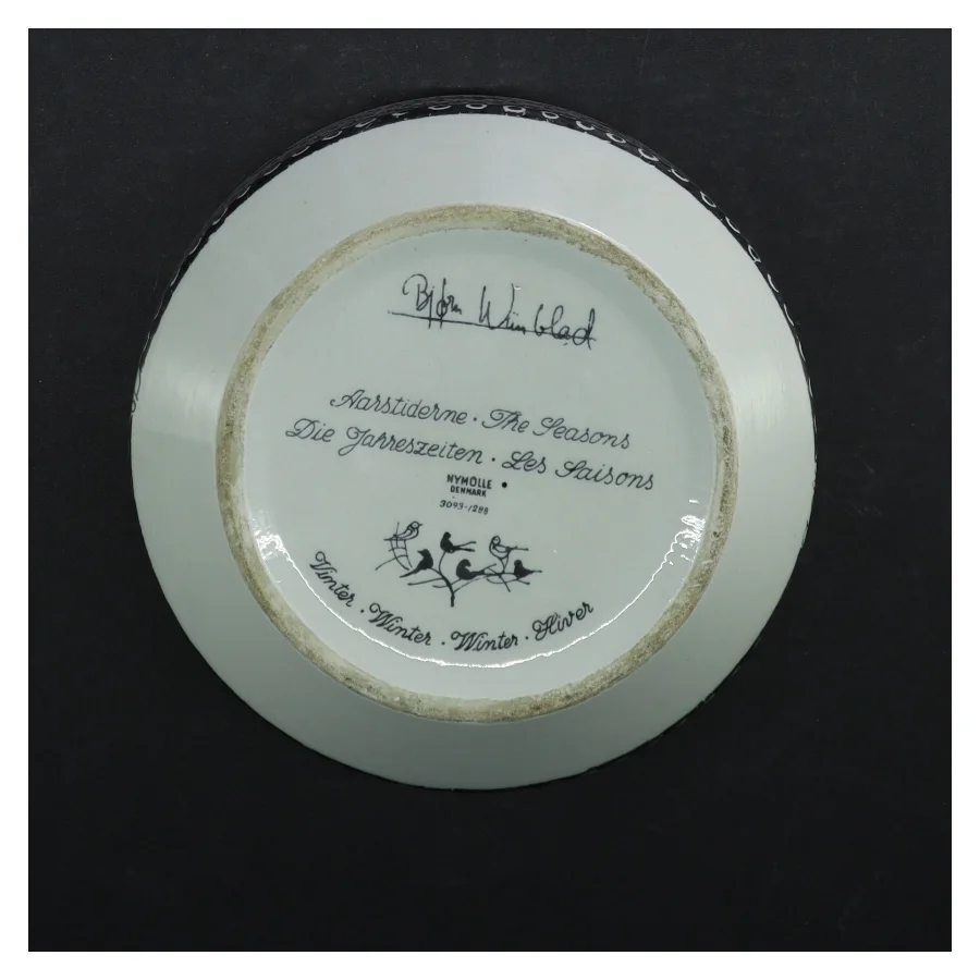  Bjørn winblad Dekorativ skål fra Nymolle (str. Ø. 15 cm)