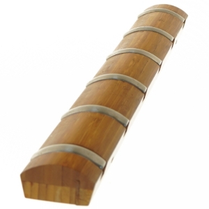 Vægmonteret knagerække i bambus (str. 60x6 cm)