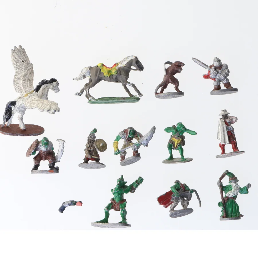 Figurer til rollespil (str. 3,5 cm)