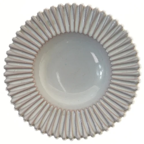 Reflet Keramisk skål store model med rillet kant (str. Ø 22 cm)