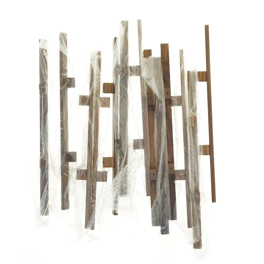 Skabshåndtag i teak  13 styk 38,5 cm (str. 13 styk 38,5 cm)