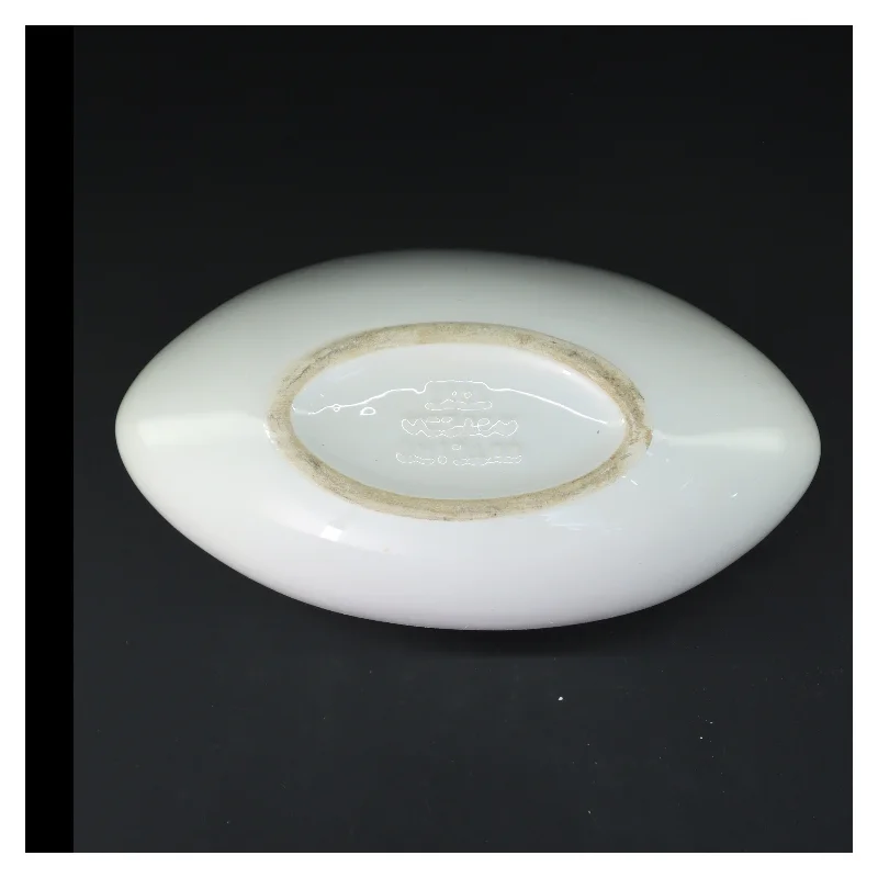 Hvid porcelænvase (str. 26 cm)