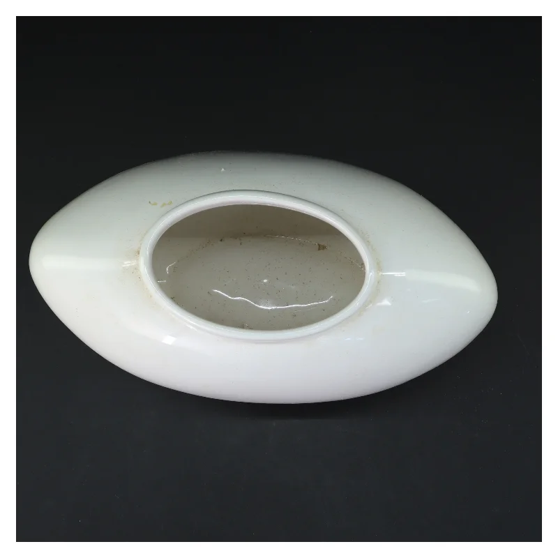 Hvid porcelænvase (str. 26 cm)